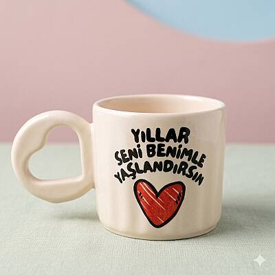 YILLAR SENİ BENİMLE YAŞLAN-EROS KUPA - TRANSPARAN SAP TRANSPARAN GÖVDE - 1