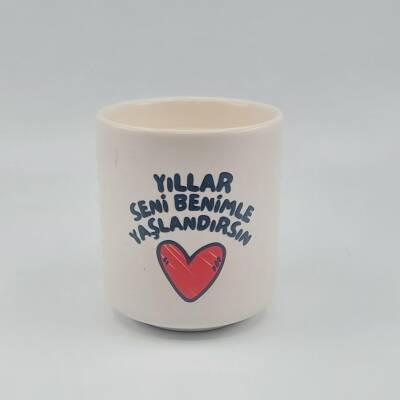 YILLAR SENİ BENİMLE YAŞLAN-SATÜRN KOKULU MUM - TRANSPARAN GÖVDE - 1