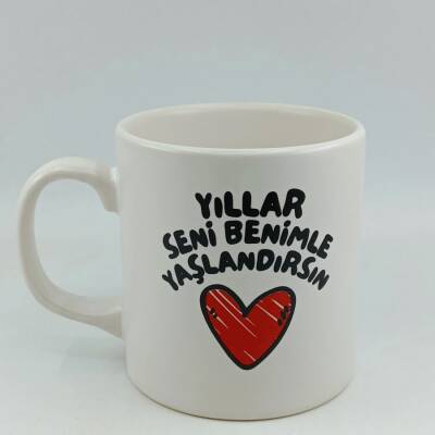 YILLAR SENİ BENİMLE YAŞLAN-SİLİNDİR KUPA - TRANSPARAN - 1
