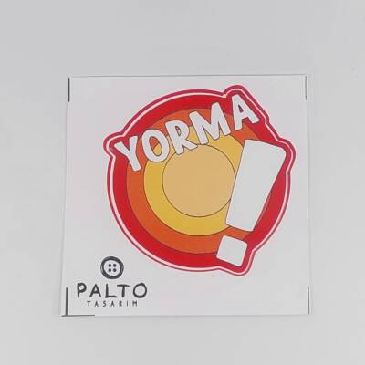 YORMA-STİCKER TEKLİ - TEKLİ - 1