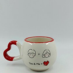 YOU & ME -AMOUR KUPA - KIRMIZI SAP KIRMIZI TURNET - 