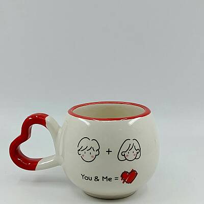 YOU & ME -AMOUR KUPA - KIRMIZI SAP KIRMIZI TURNET - 1