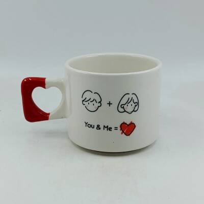 YOU & ME -KALP KUPA - KIRMIZI SAP - 1