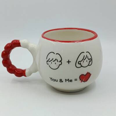 YOU & ME -PUF KUPA - KIRMIZI SAP KIRMIZI TURNET - 1
