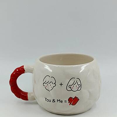 YOU & ME -TONTİK KUPA - KIRMIZI SAP - 1