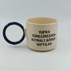 YUFKA YÜREĞİMİZDEN KIYMALI-O KUPA - KOBALT SAP - 