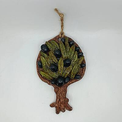 ZEYTİN AĞACI - 3D-DEKORATİF SÜS - 3D BÜYÜK BOY - 1