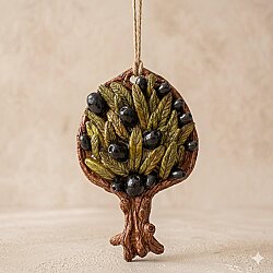 ZEYTİN AĞACI - 3D-DEKORATİF SÜS - 3D BÜYÜK BOY - 