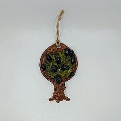 ZEYTİN AĞACI - 3D-DEKORATİF SÜS - 3D KÜÇÜK BOY - 